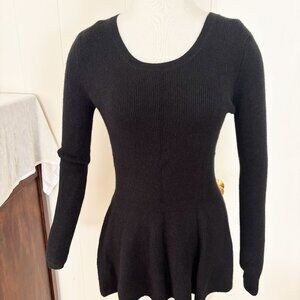 Claudia Nichole Black Cashmere Sweater - Size Small